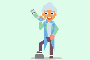 Boy Character Vector Illustration
