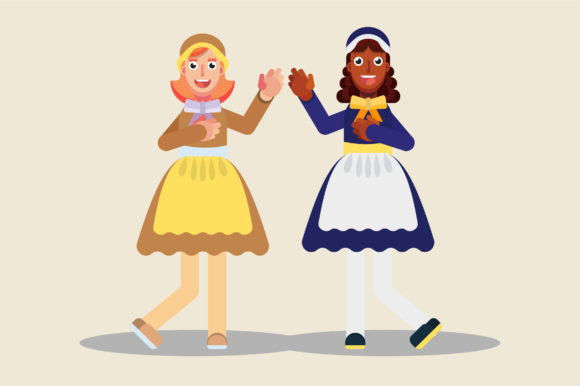 Characters of Farm Girls - Thanksgiving