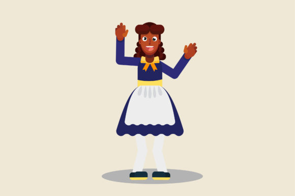 Characters of Funny Girl Dancing