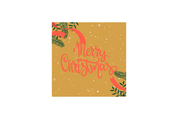 Christmas Greeting Sticker Card Svg