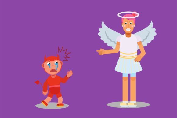 Sad Cartoon Classic Halloween Characters